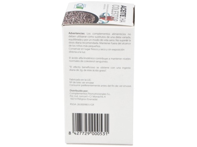 Aceite Chia Colestop (Salvia Hispanica) 60Perlas