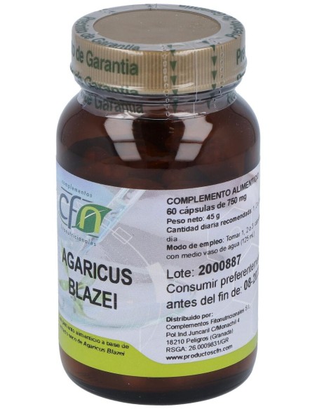 Cfn Agaricus Blazei 60Caps