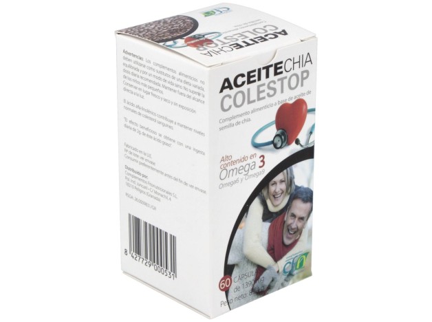 Aceite Chia Colestop (Salvia Hispanica) 60Perlas