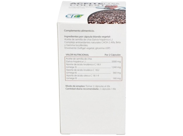 Aceite Chia Colestop (Salvia Hispanica) 60Perlas