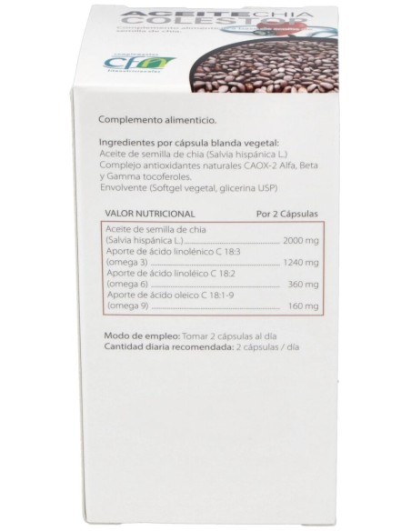 Aceite Chia Colestop (Salvia Hispanica) 60Perlas