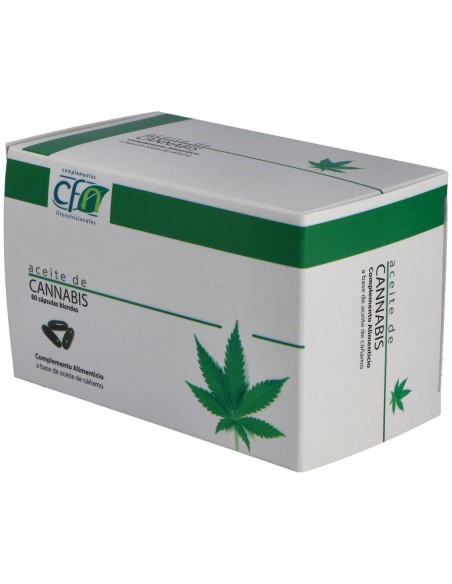 Aceite De Cannabis 1000Mg. 60Cap.Blandas