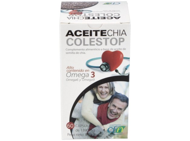 Aceite Chia Colestop (Salvia Hispanica) 60Perlas