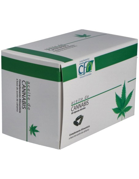 Aceite De Cannabis 1000Mg. 60Cap.Blandas