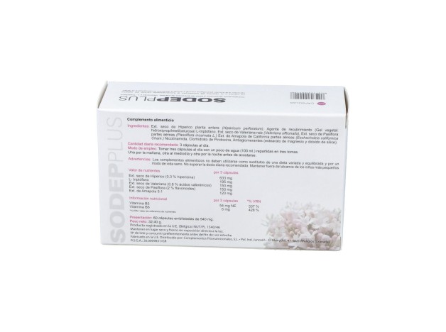 Sodep Plus Relax (Sodep) 60Cap.