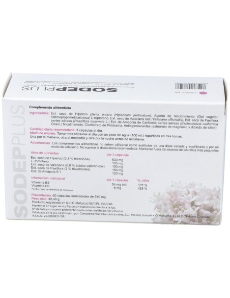 Sodep Plus Relax (Sodep) 60Cap.