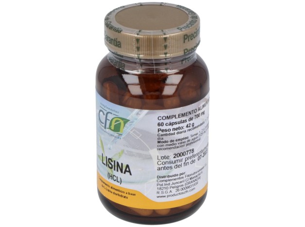 Lisina 500Mg. 60Cap.