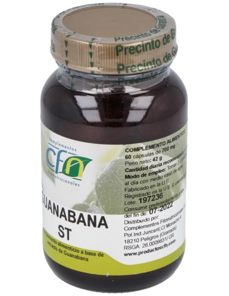 Cfn Guanábana Graviola 60Caps