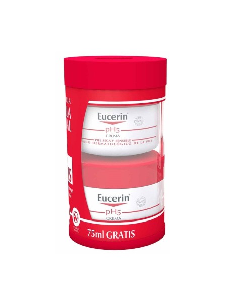 Eucerin Crema Ph5 75 ml + 75 ml Regalo