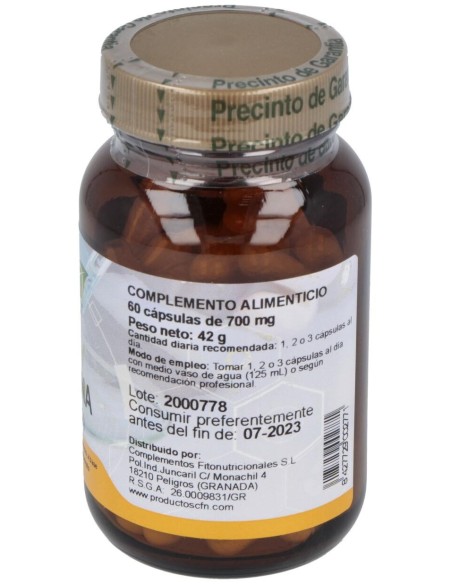 Lisina 500Mg. 60Cap.