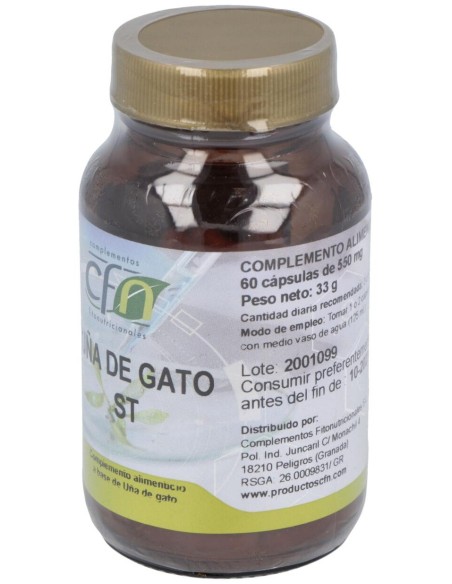 Cfn Unha De Gato St 60Caps