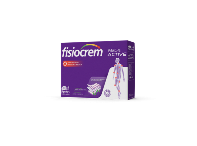 Fisiocrem Parches Active 4 Unidades