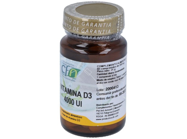 Cfn Vitamina D 4000Ui 60Comp