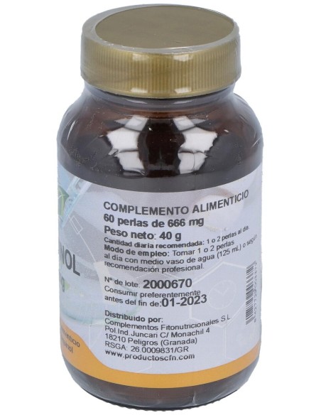 Ubiquinol 100Mg. 60Perlas