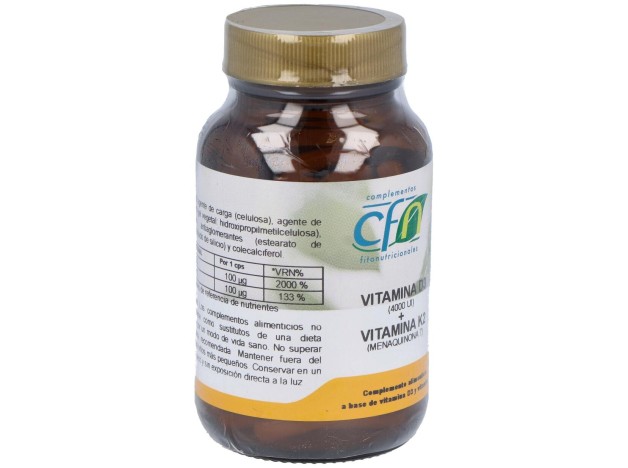Cfn Vitamina D3+K2 60Caps