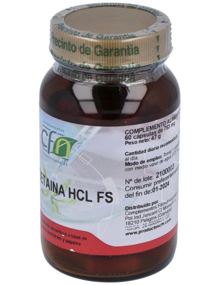 Cfn Betaina Hcl Fs 60Caps