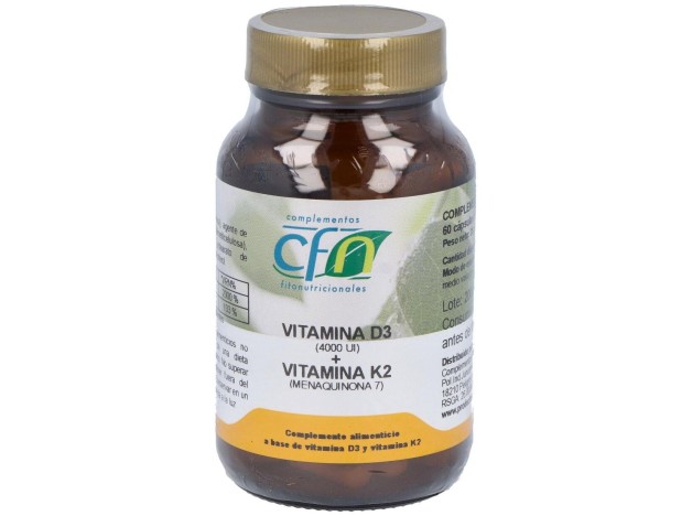 Cfn Vitamina D3+K2 60Caps