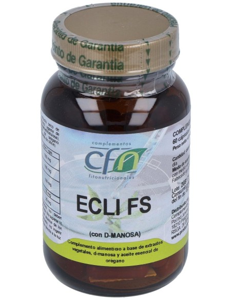 Ecli Fs - Cfn - 60 Cápsulas (Antiguo E Coli Fs)