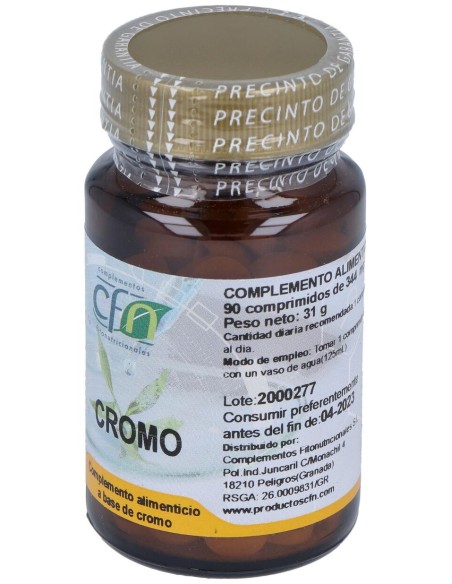 Picolinato De Cromo 90Comp.