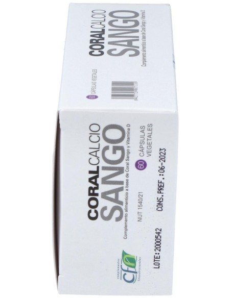Cfn Coral Calcio Sango 60Caps