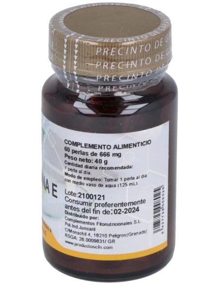 Cfn Vitamina E 400Ui Natural 60 Perlas
