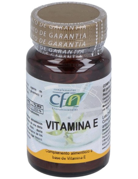 Cfn Vitamina E 400Ui Natural 60 Perlas