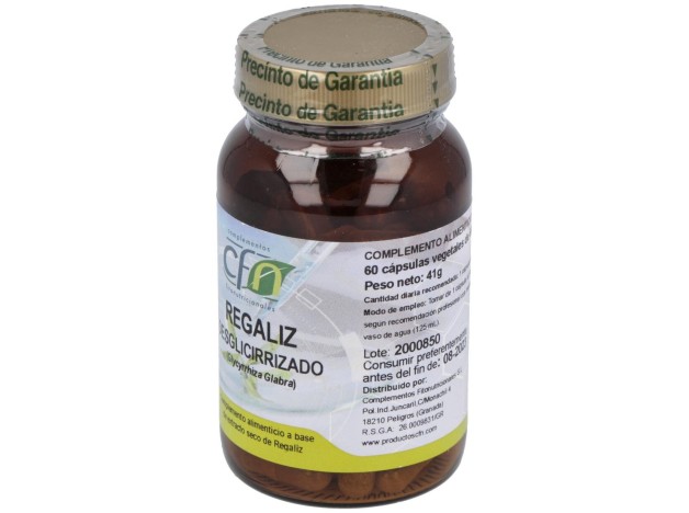 Cfn Regaliz Desglicirrizado 60Caps
