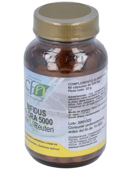 Bifidusflora 5000 (Probiotic) 60Vcaps