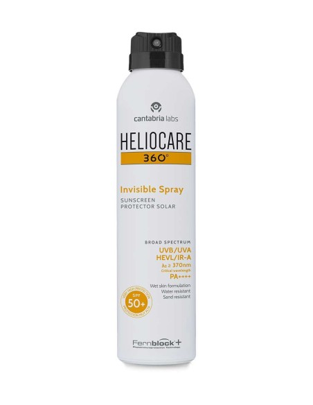 Heliocare 360 Cuerpo Invisible Spray SPF50 200ml Duplo
