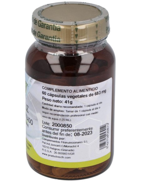 Cfn Regaliz Desglicirrizado 60Caps