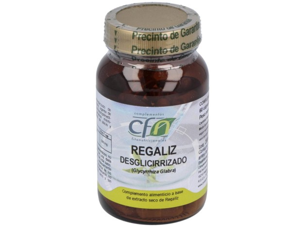 Cfn Regaliz Desglicirrizado 60Caps