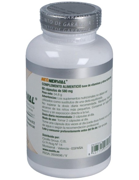 Ozolife Neonervial® 60Cáps X 490Mg