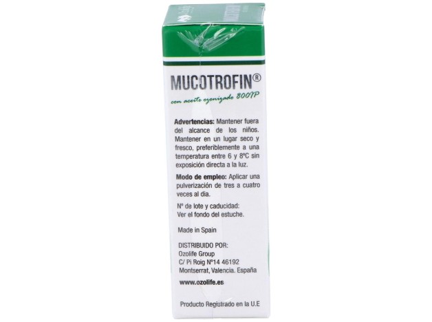 Mucotrofin Aceite Ozonizado 15Ml
