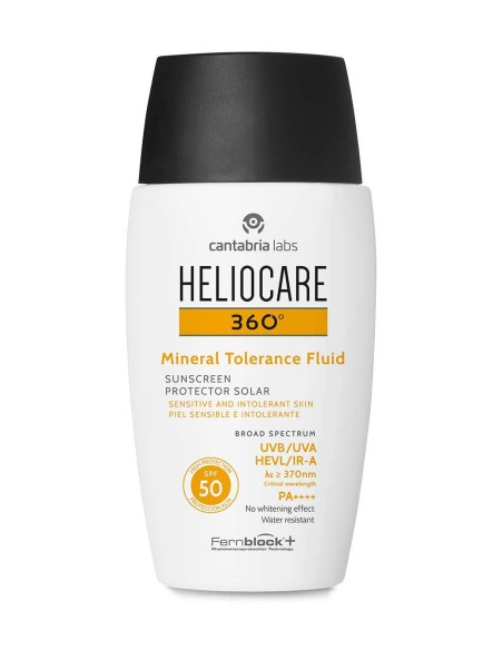 Heliocare 360 Cara Mineral Tolerance Fluid SPF50 50ml