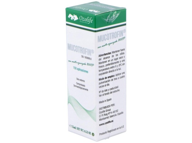 Mucotrofin Aceite Ozonizado 15Ml