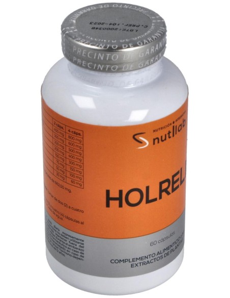 Holrelif Nutilab 60 Cápsulas Vegetales