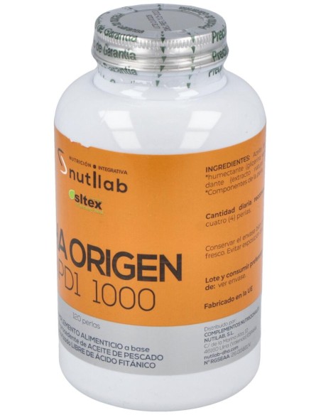 Nutilab Dha Origen Npd1 1000 120Caps