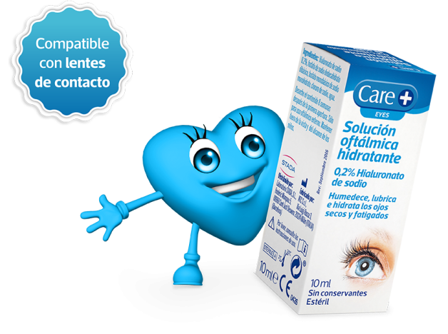 Stada Care+ Colirio Hidratante 10 ml 0,2%...