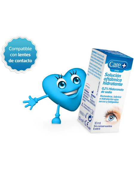 Stada Care+ Colirio Hidratante 10 ml 0,2% Hialuronico