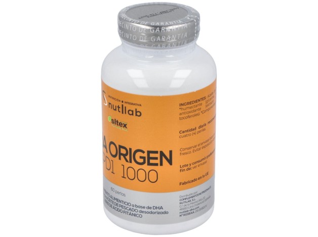 Nutilab Dha Origen Npd1 1000 60 Perlas