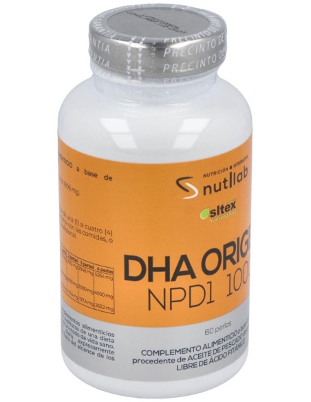 Nutilab Dha Origen Npd1 1000 60 Perlas