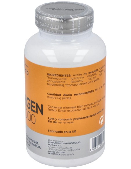 Nutilab Dha Origen Npd1 1000 60 Perlas