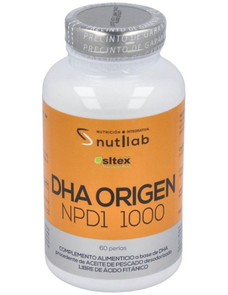 Nutilab Dha Origen Npd1 1000 60 Perlas