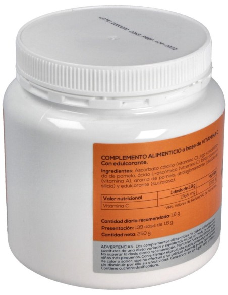 Vitamina C Ascorbato Calcico Polvo 250Gr.