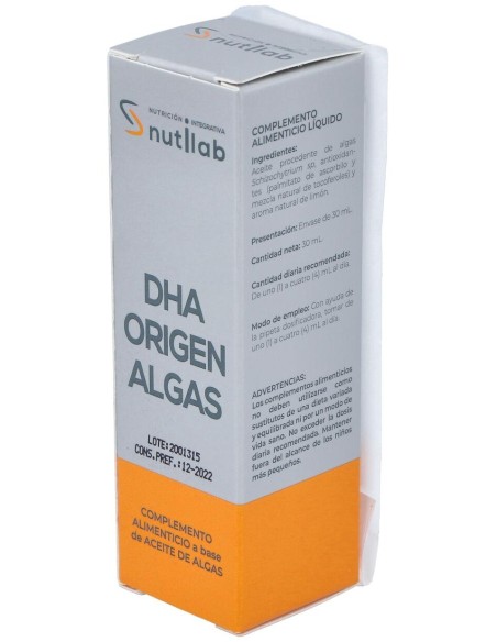 Dha Origen Algas 30Ml.