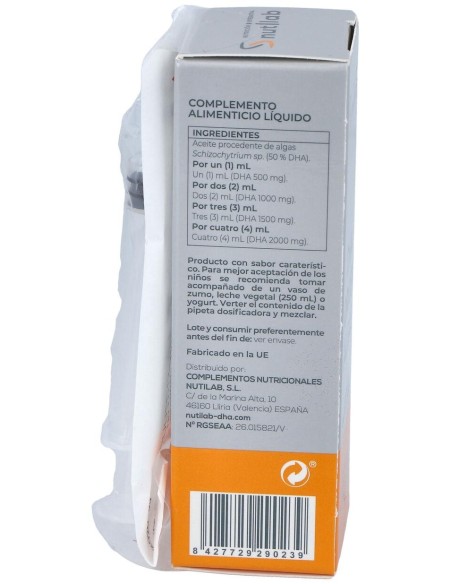 Dha Origen Algas 30Ml.