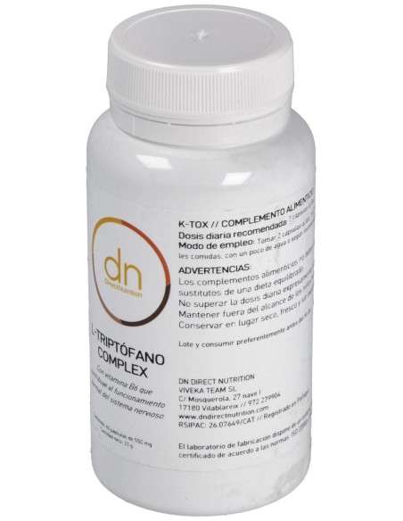 L-Triptofano Complex 60Cap.