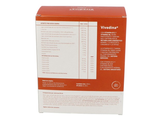 Direct Nutrition Vivedina 20Uds