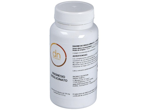Magnesio Bisglicinado 60Cap.