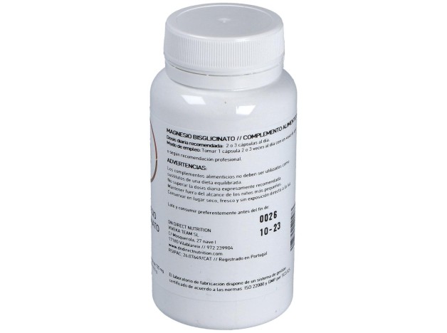 Magnesio Bisglicinado 60Cap.